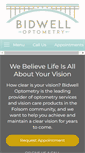 Mobile Screenshot of bidwellvisionsource.com